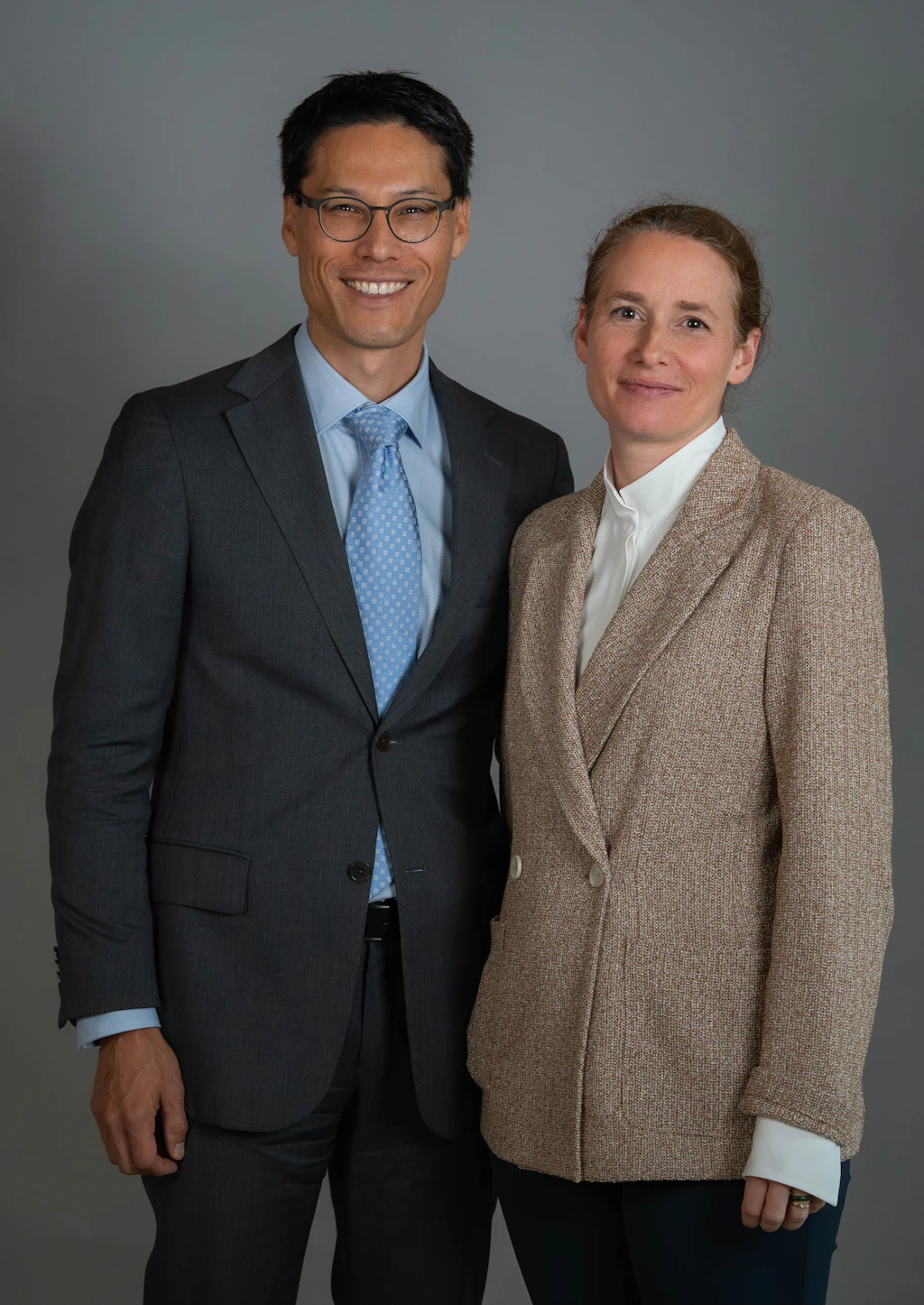 Ambassadors Nikolas Stürchler and Barbara Gonzenbach.